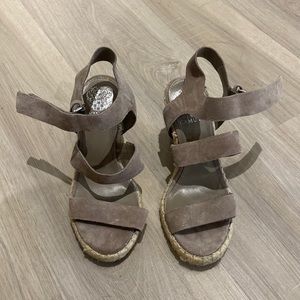 Vince Camuto Suede Wedges- Size 6.5
